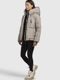 Jacke PEEKE Graubeige