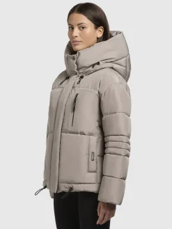 Jacke PEEKE Graubeige