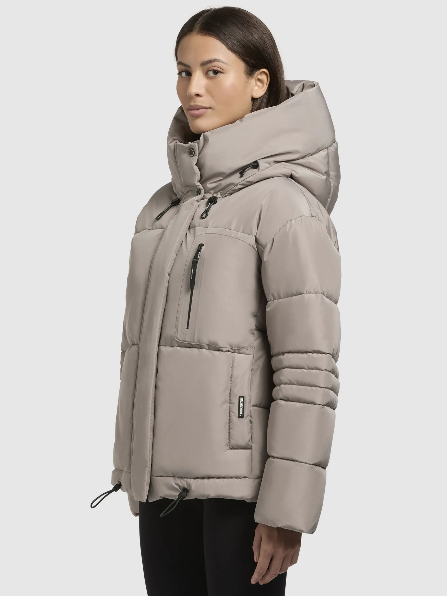 Jacke PEEKE Graubeige