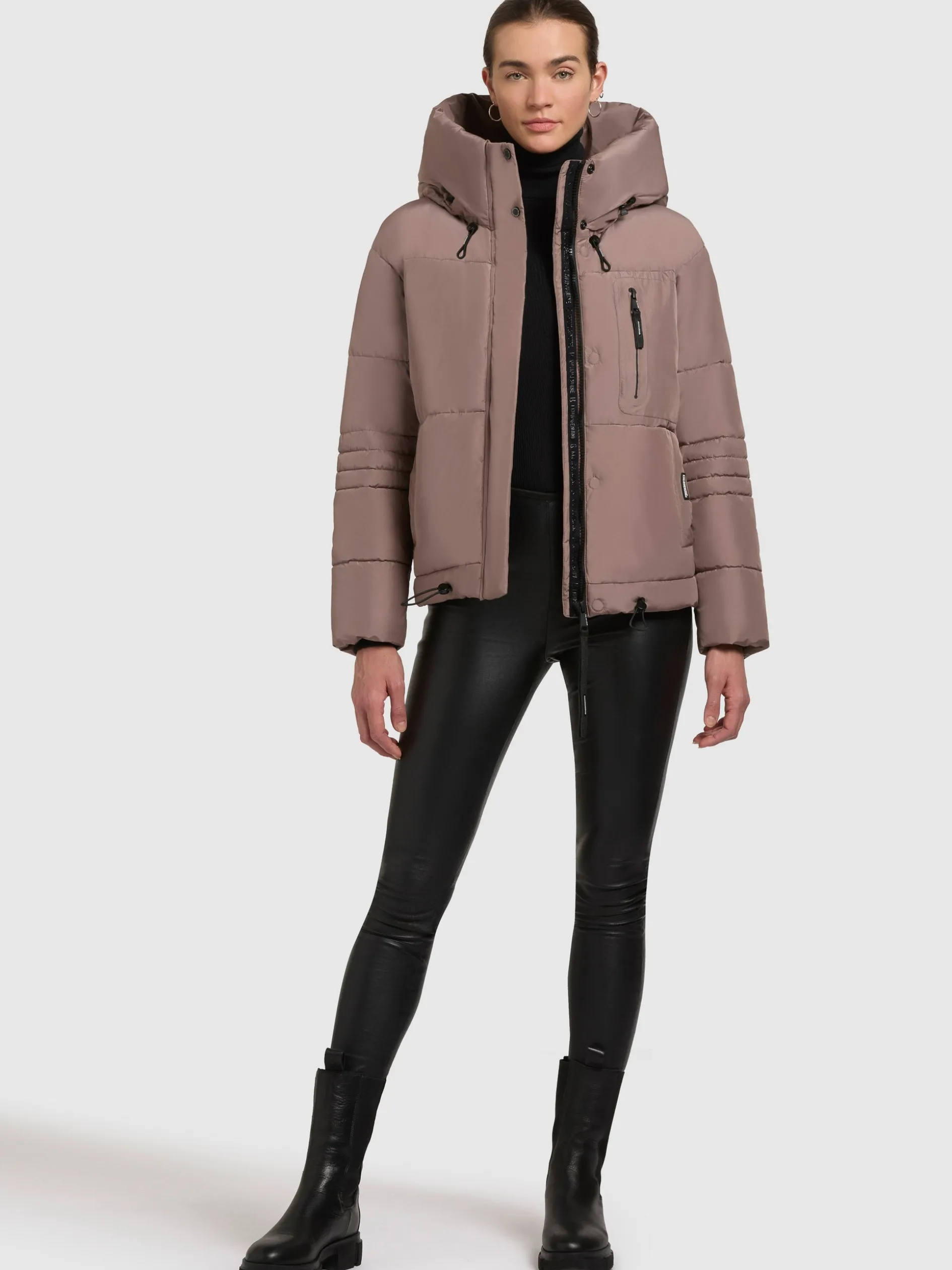 Jacke PEEKE Taupe