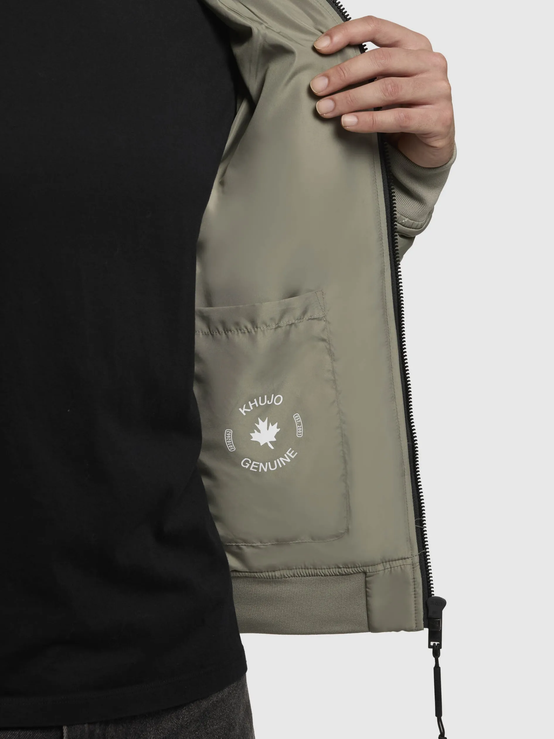 Jacke RASON Graugrün