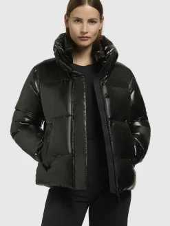 Jacke RINJA SHINY Dunkelgrau