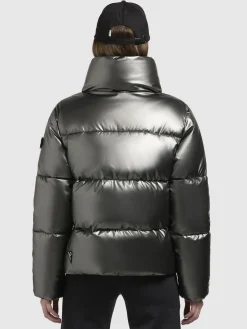 Jacke RINJA SHINY Grau