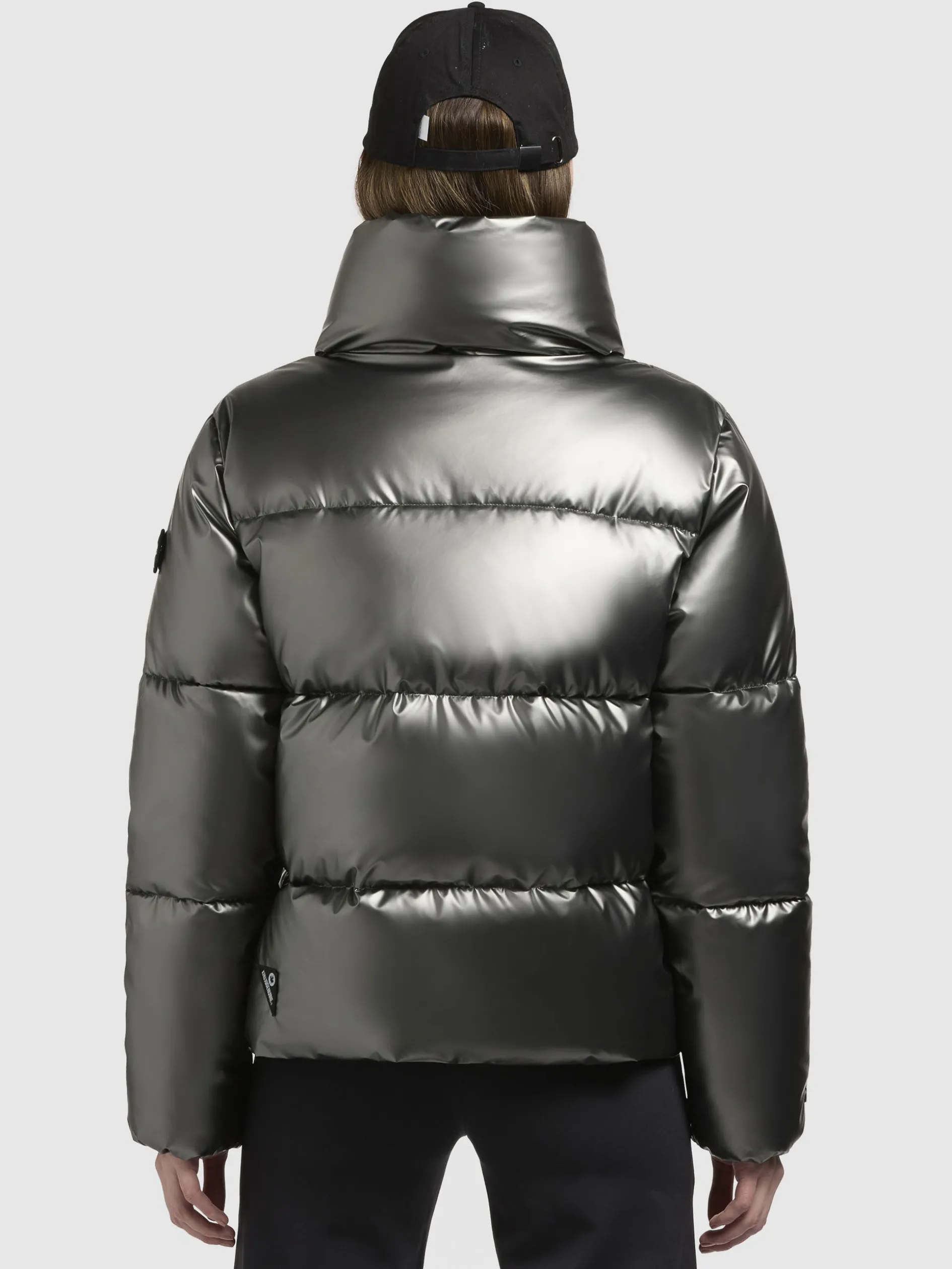 Jacke RINJA SHINY Grau