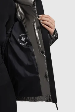 Jacke RINJA SHINY Grau