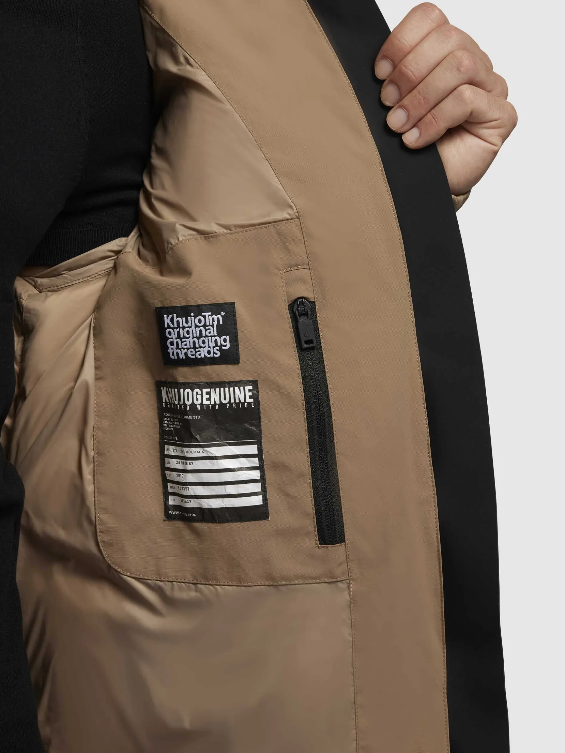Jacke ROAN Hellbraun