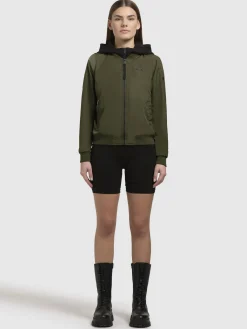 Jacke SEEAM Olivgrün