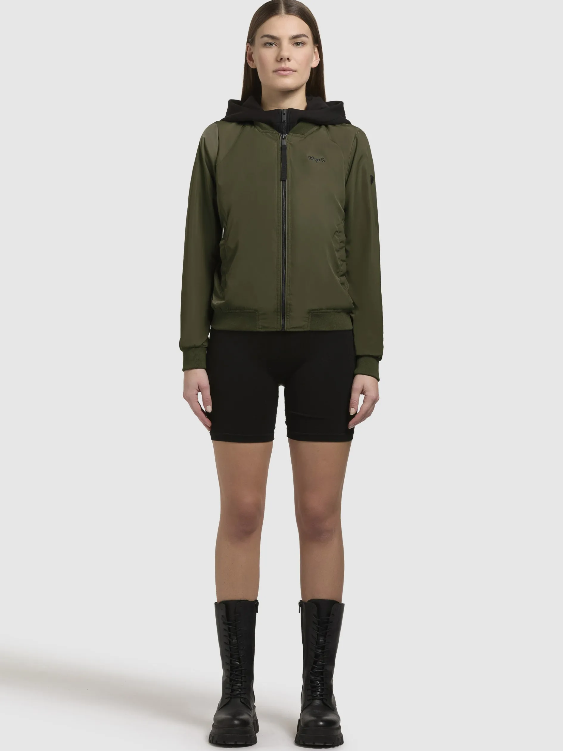 Jacke SEEAM Olivgrün