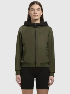 Jacke SEEAM Olivgrün