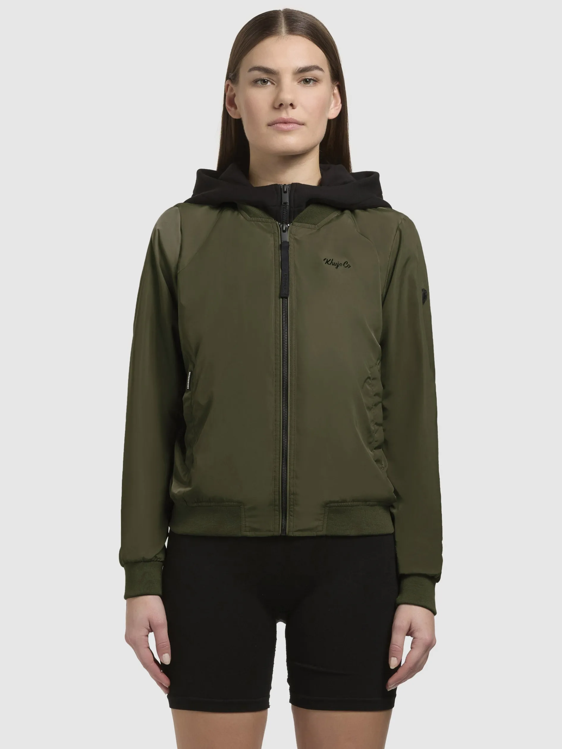 Jacke SEEAM Olivgrün