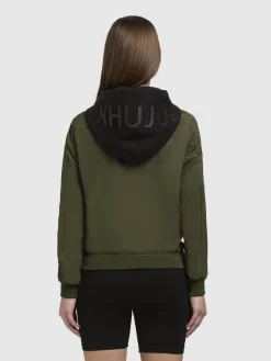 Jacke SEEAM Olivgrün