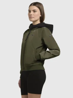 Jacke SEEAM Olivgrün