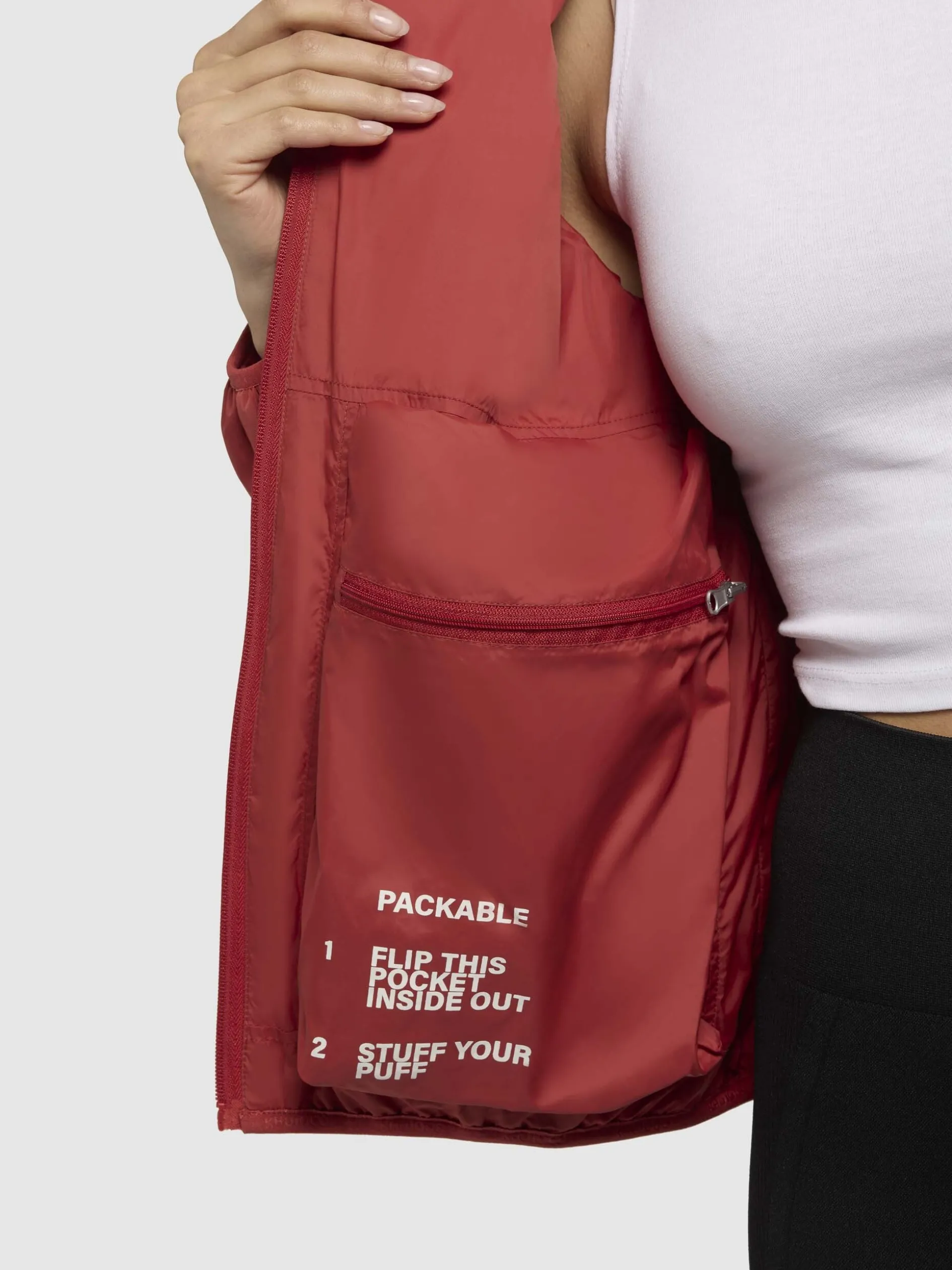 Jacke SHELLY Blassrot