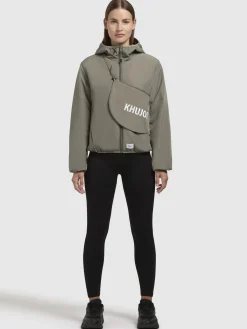 Jacke SHELLY Graugrün