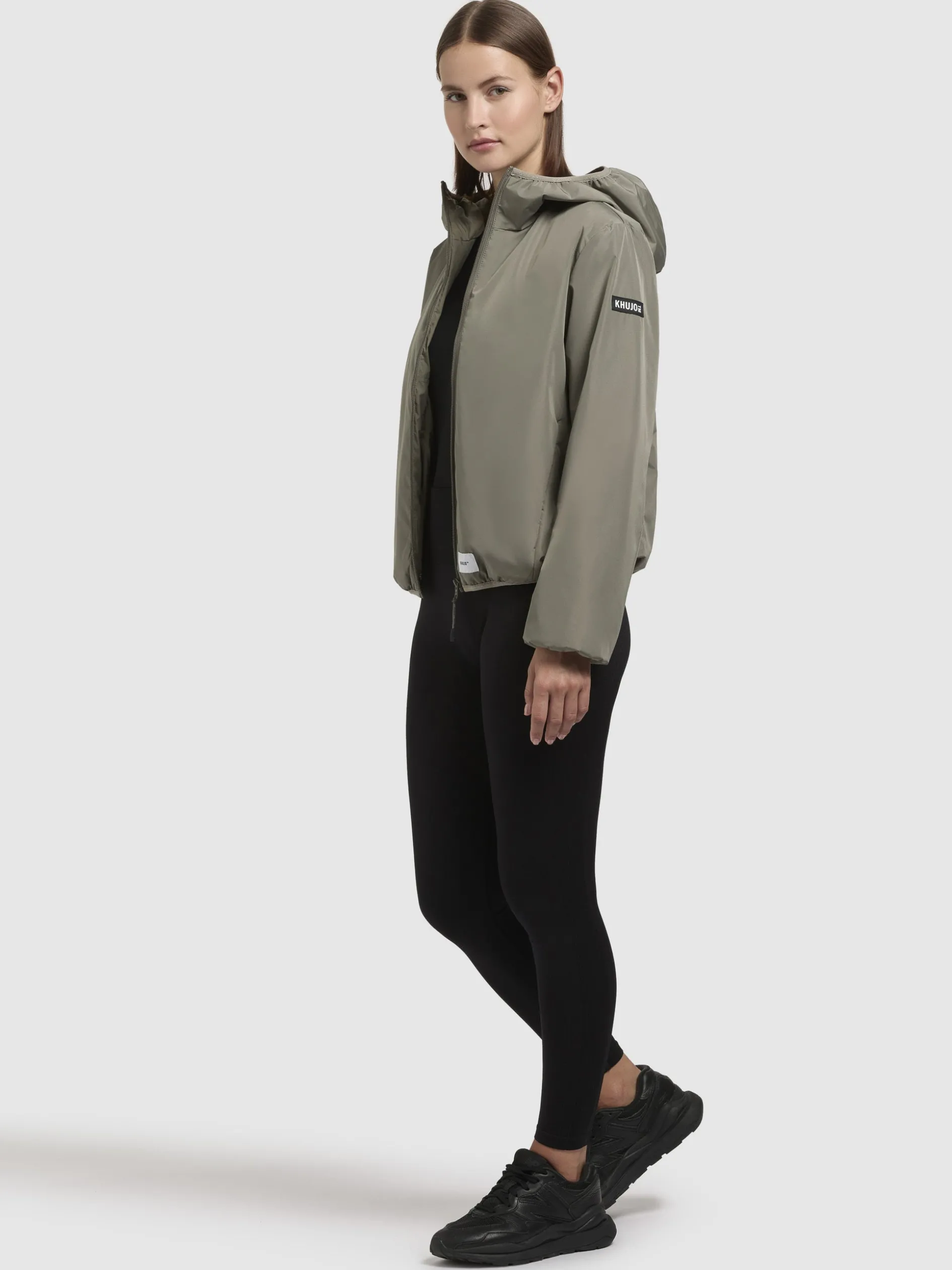 Jacke SHELLY Graugrün