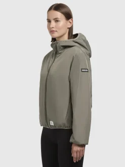 Jacke SHELLY Graugrün