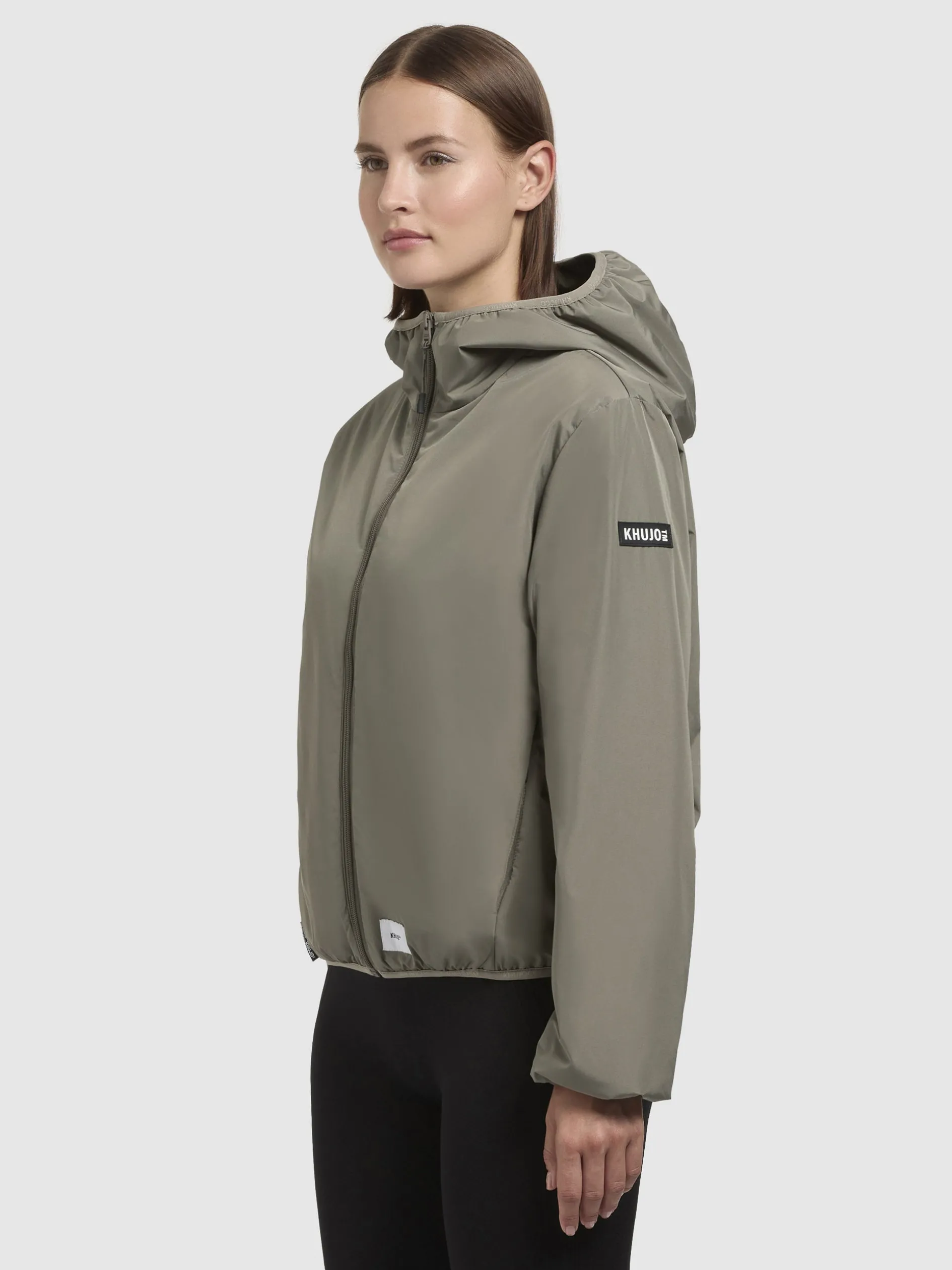 Jacke SHELLY Graugrün