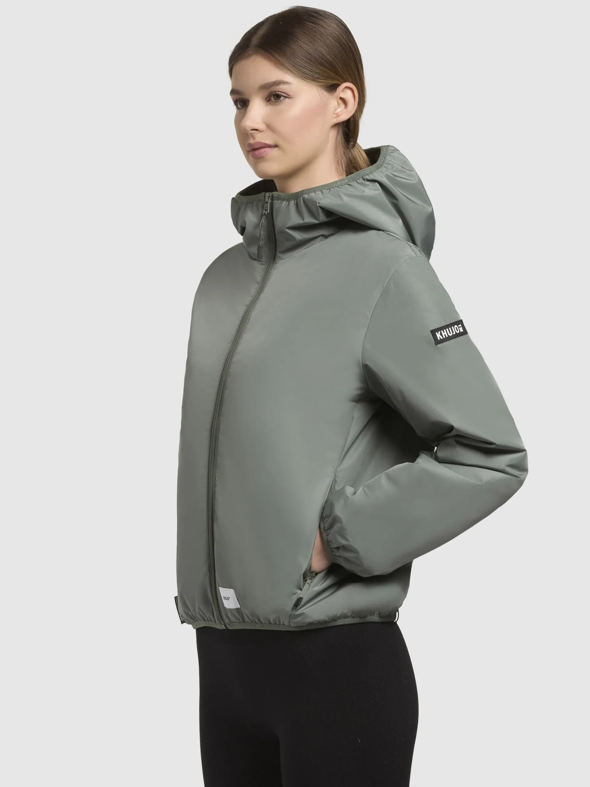 Jacke SHELLY Grüngrau
