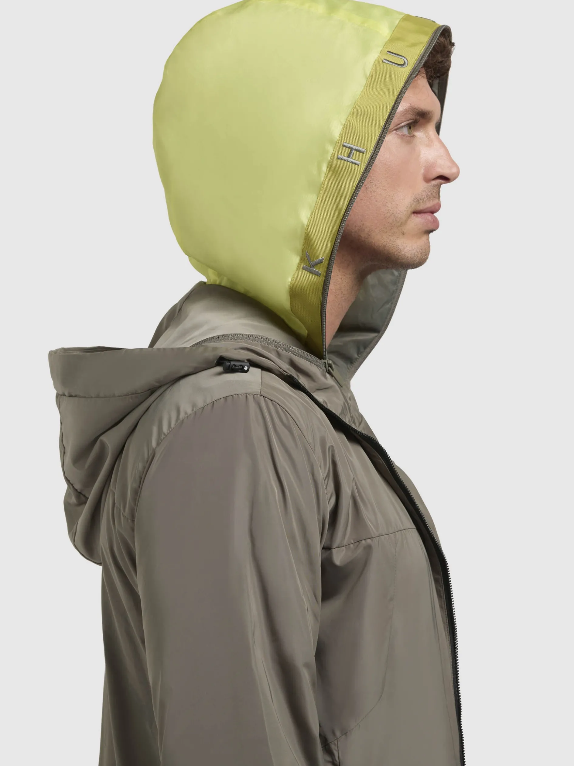 Jacke TAIKOO Graugrün
