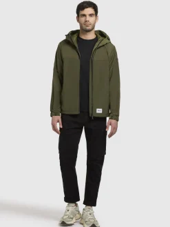 Jacke TAIKOO Olivgrün