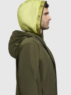 Jacke TAIKOO Olivgrün