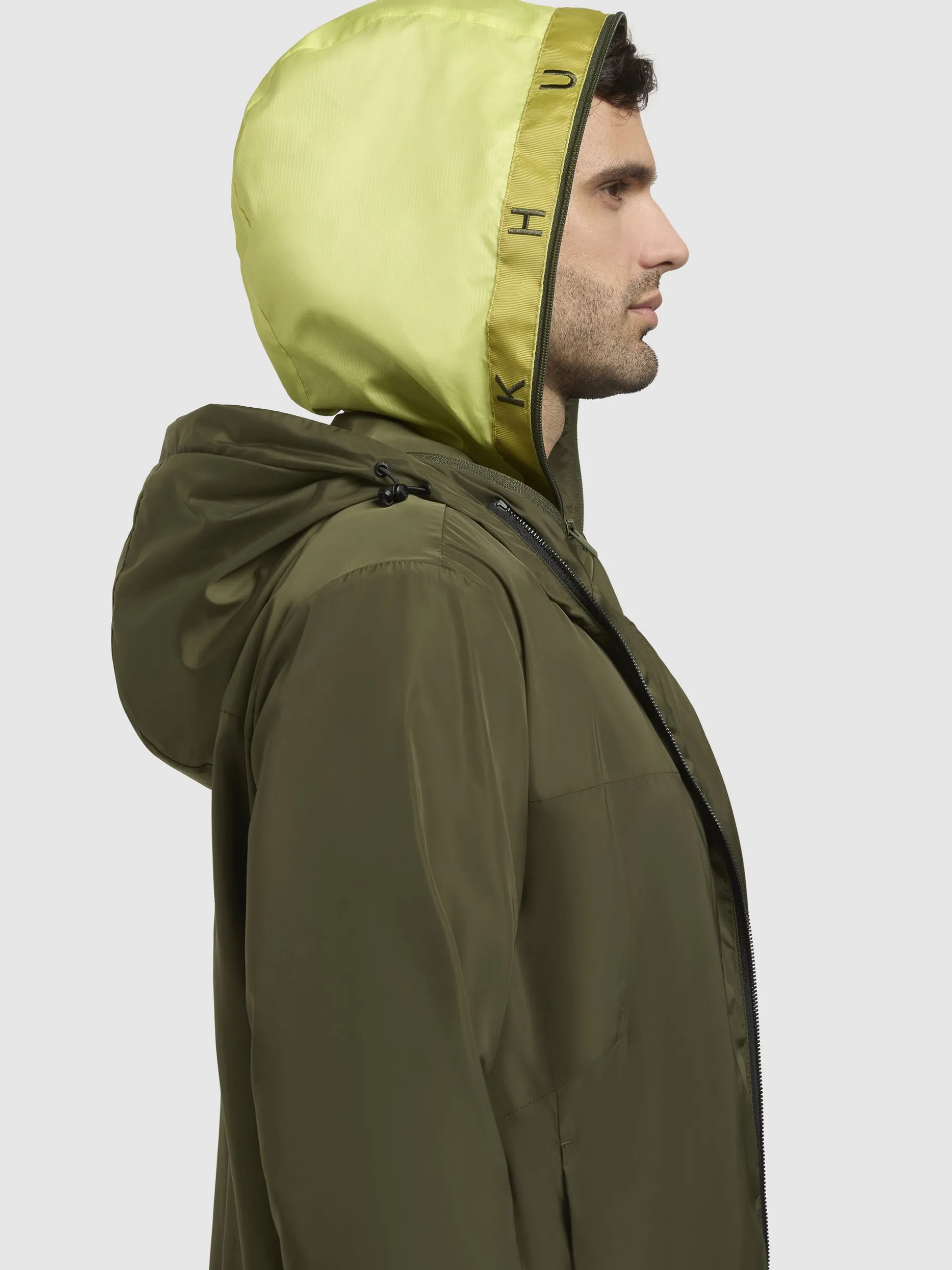 Jacke TAIKOO Olivgrün