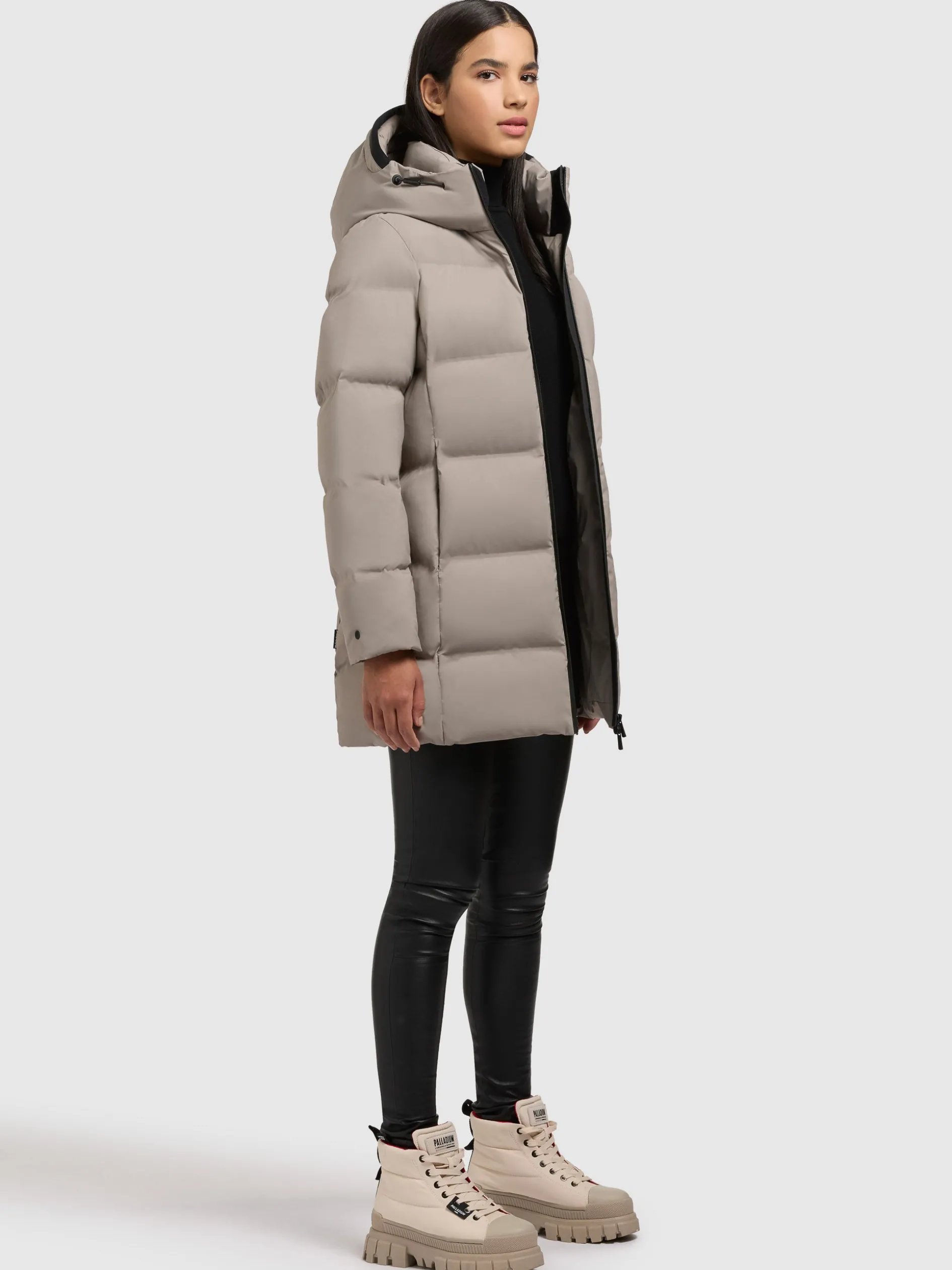 Jacke TANARE2 Graubeige