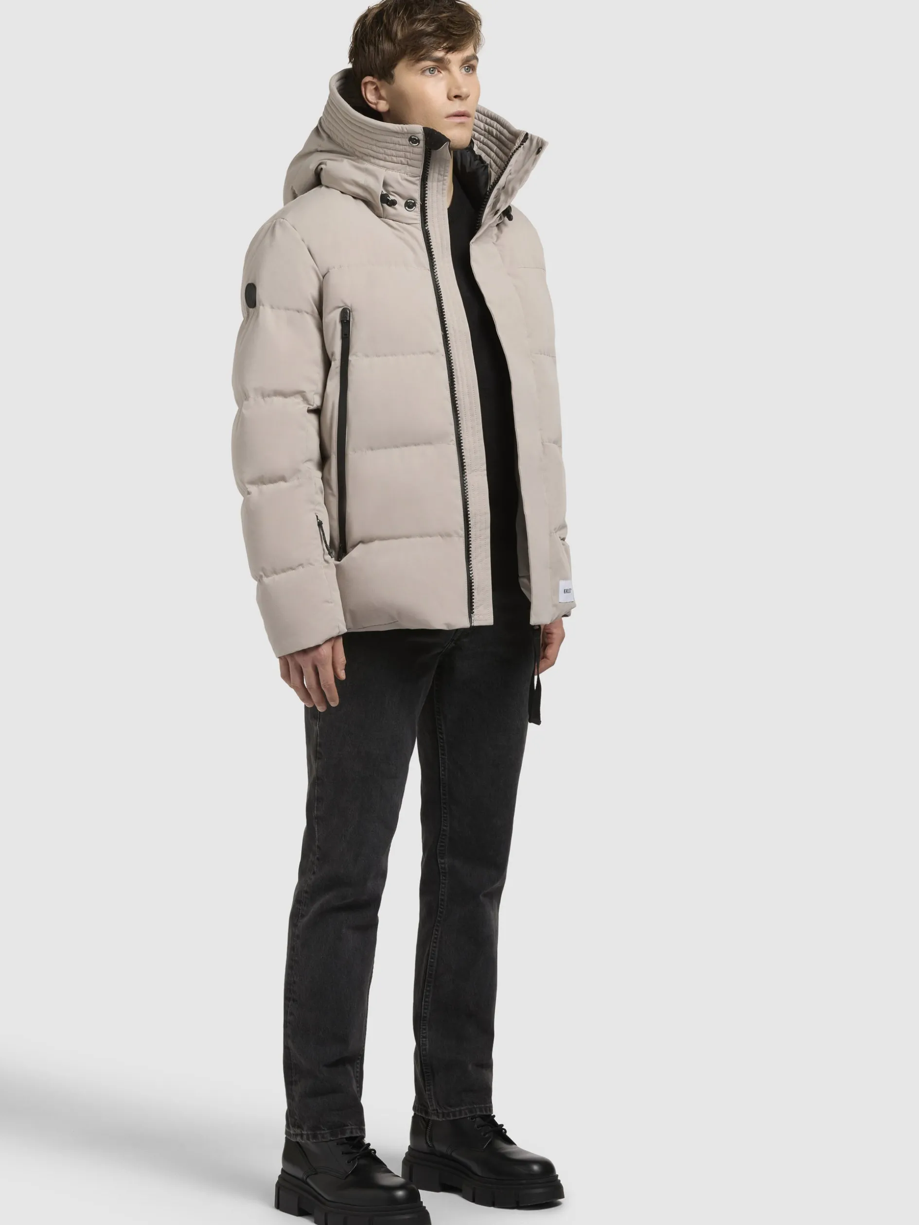 Jacke TATO Hellgrau
