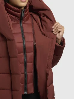 Jacke TENX Dunkelrot