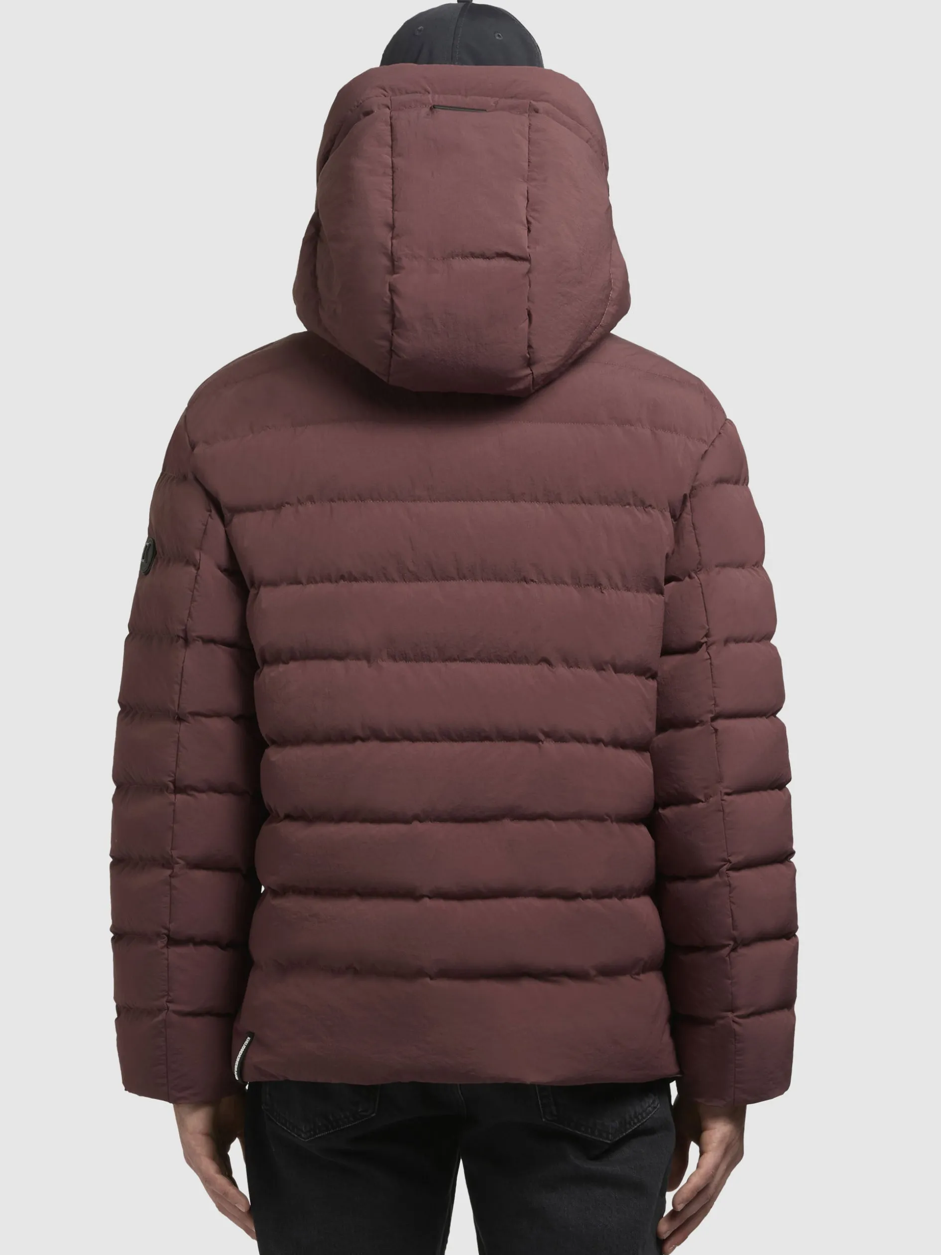 Jacke THENO Weinrot