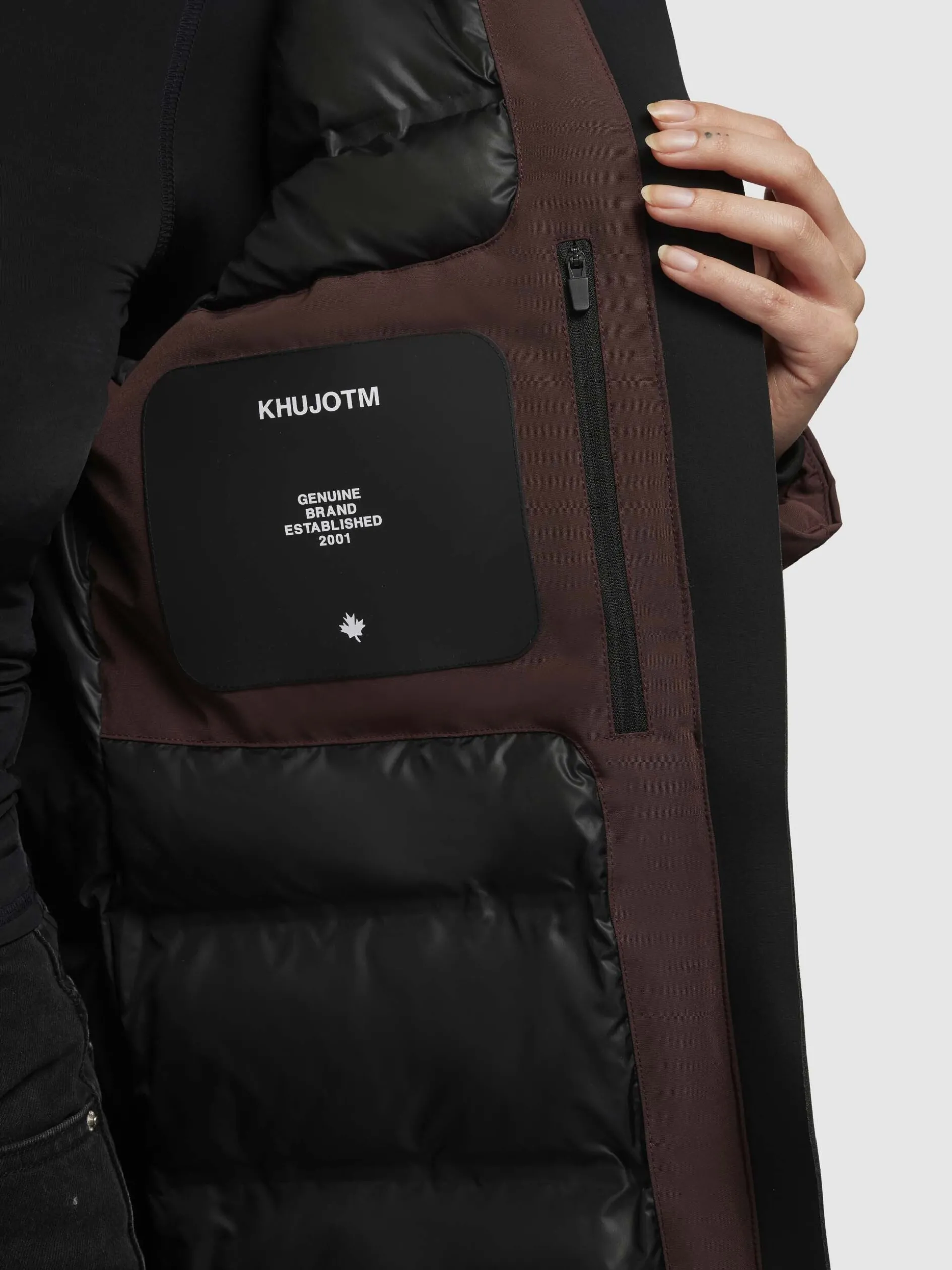 Jacke VIONA5 Dunkelrot