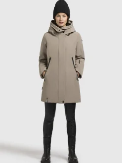 Jacke VIONA5 Graubeige