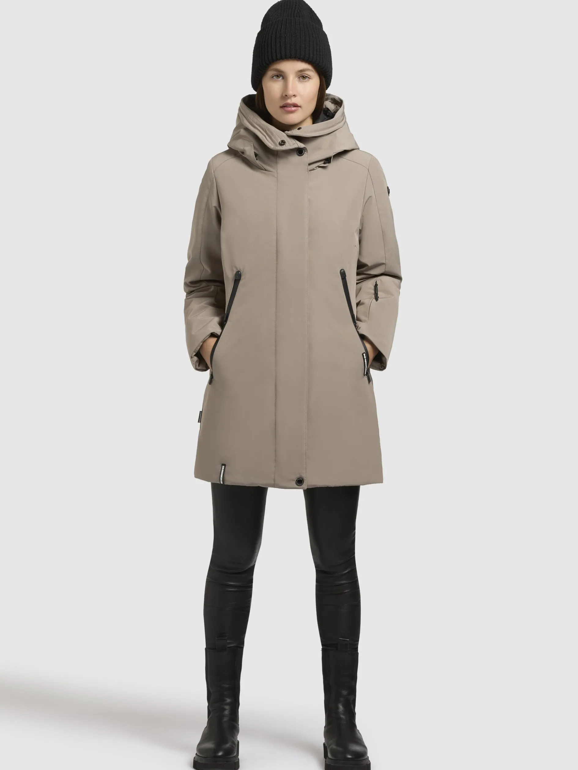 Jacke VIONA5 Graubeige