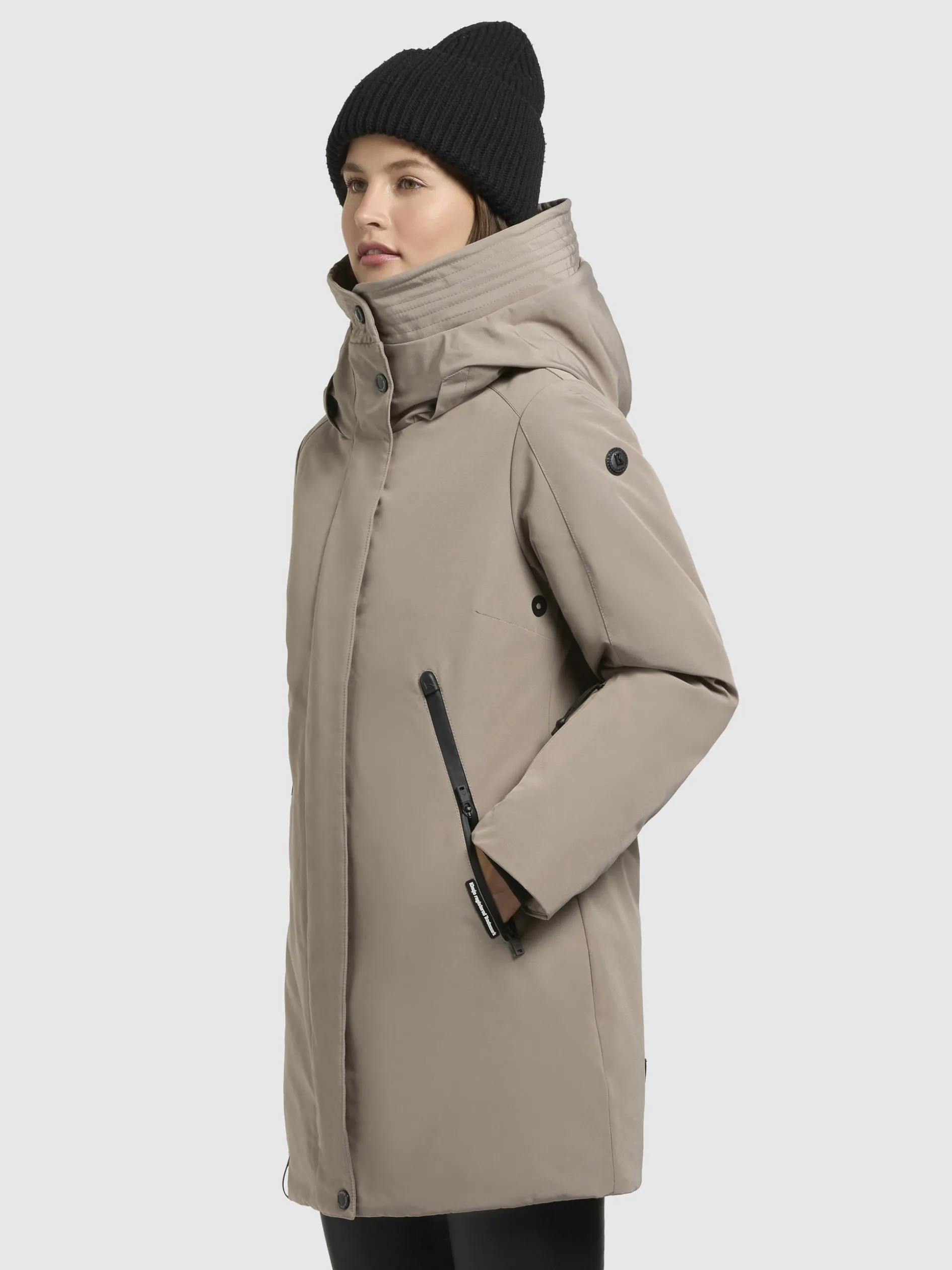 Jacke VIONA5 Graubeige