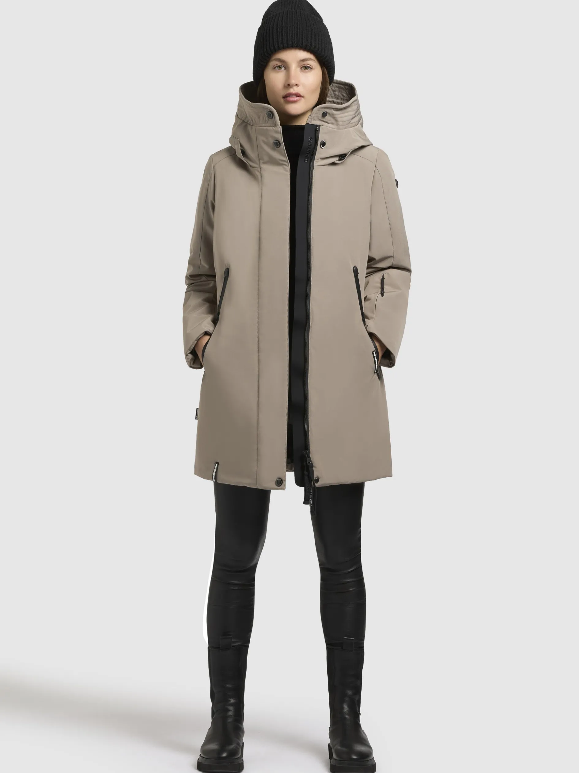 Jacke VIONA5 Graubeige