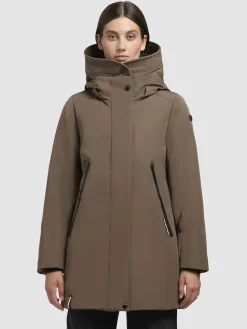 Jacke VIONA5 Taupe dunkel