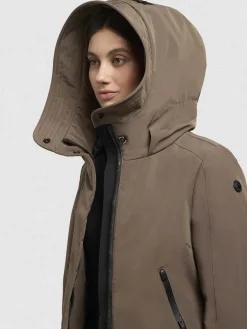 Jacke VIONA5 Taupe dunkel