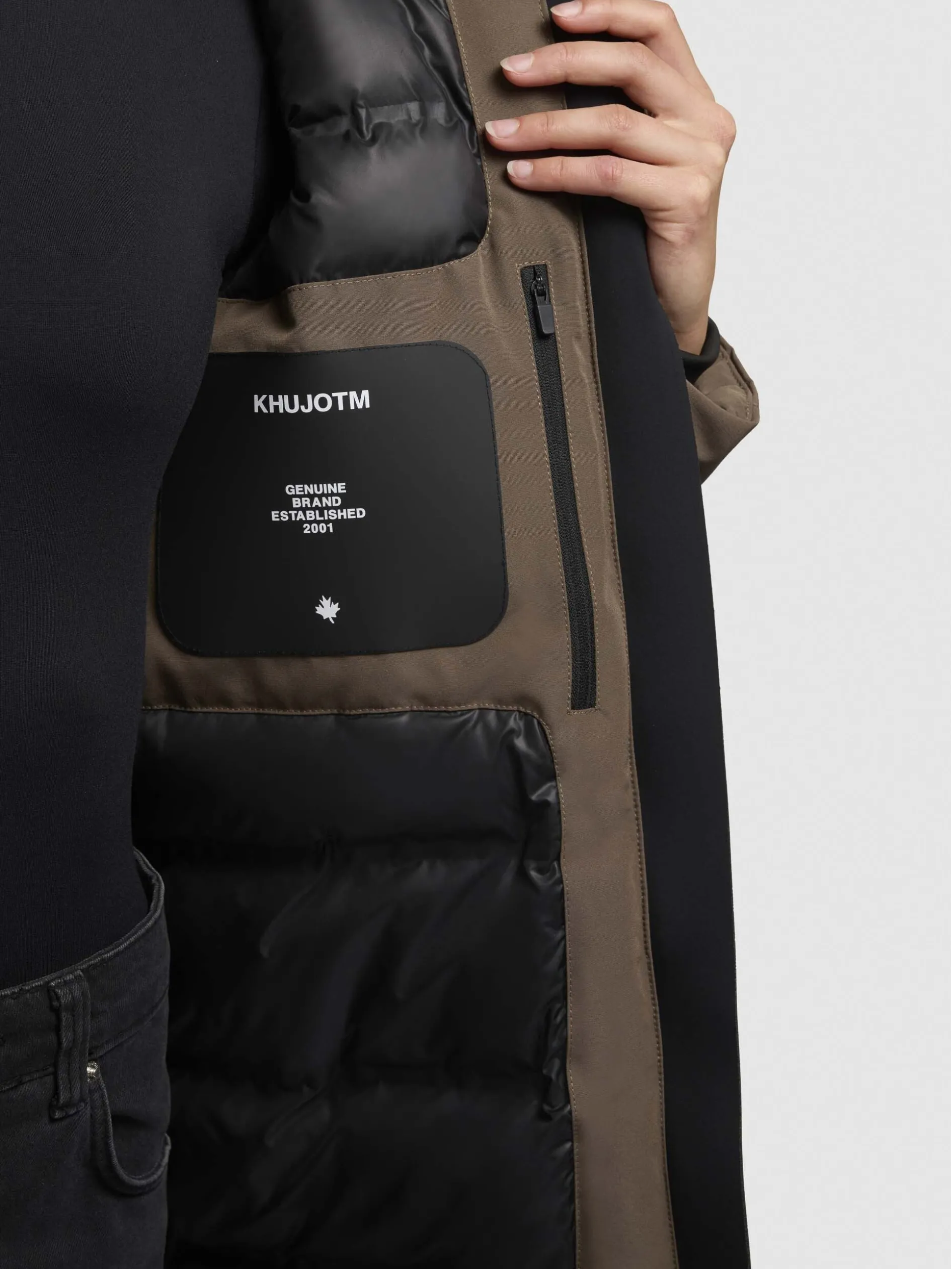 Jacke VIONA5 Taupe dunkel