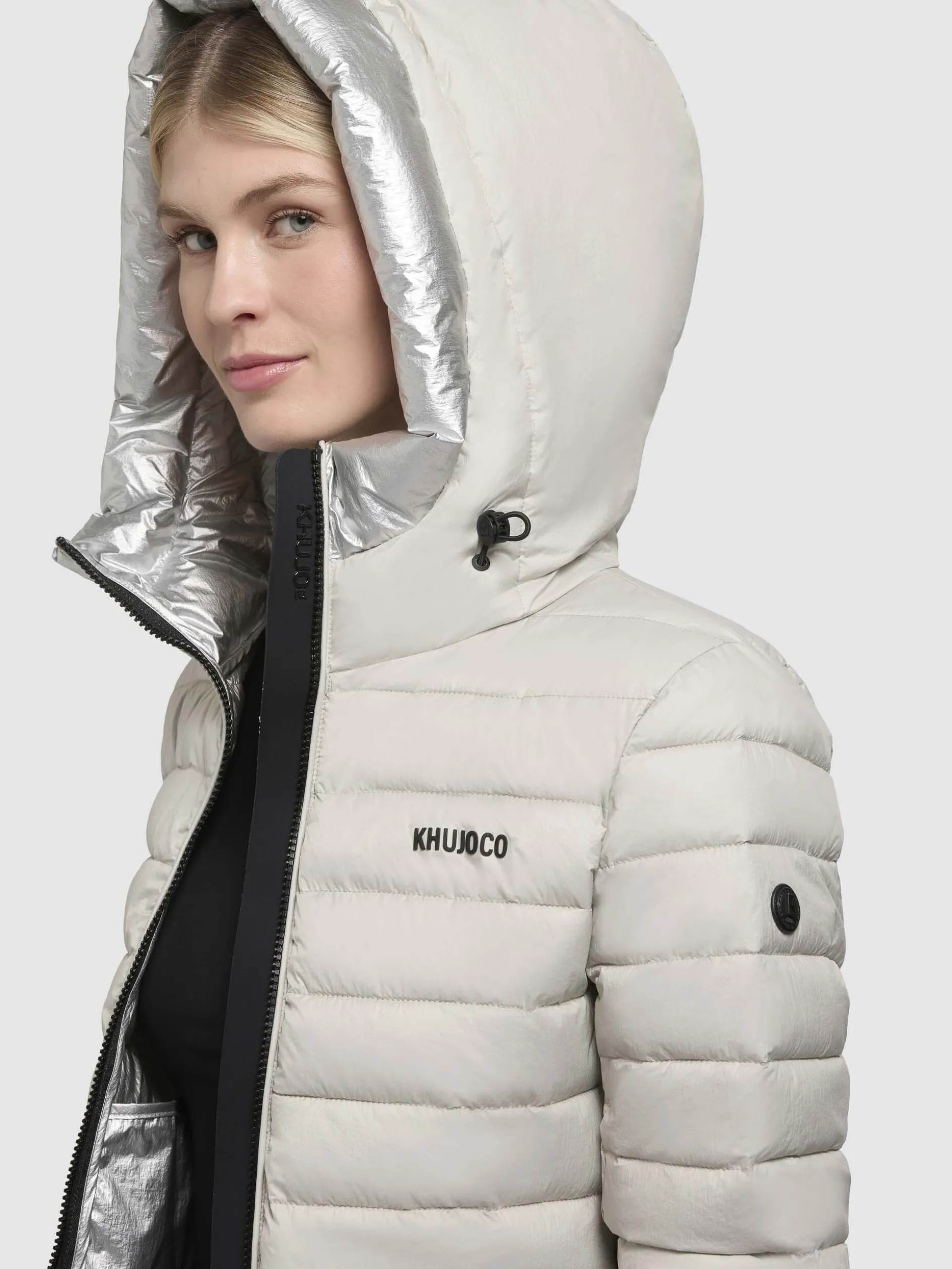 Jacke VRONI Hellgrau