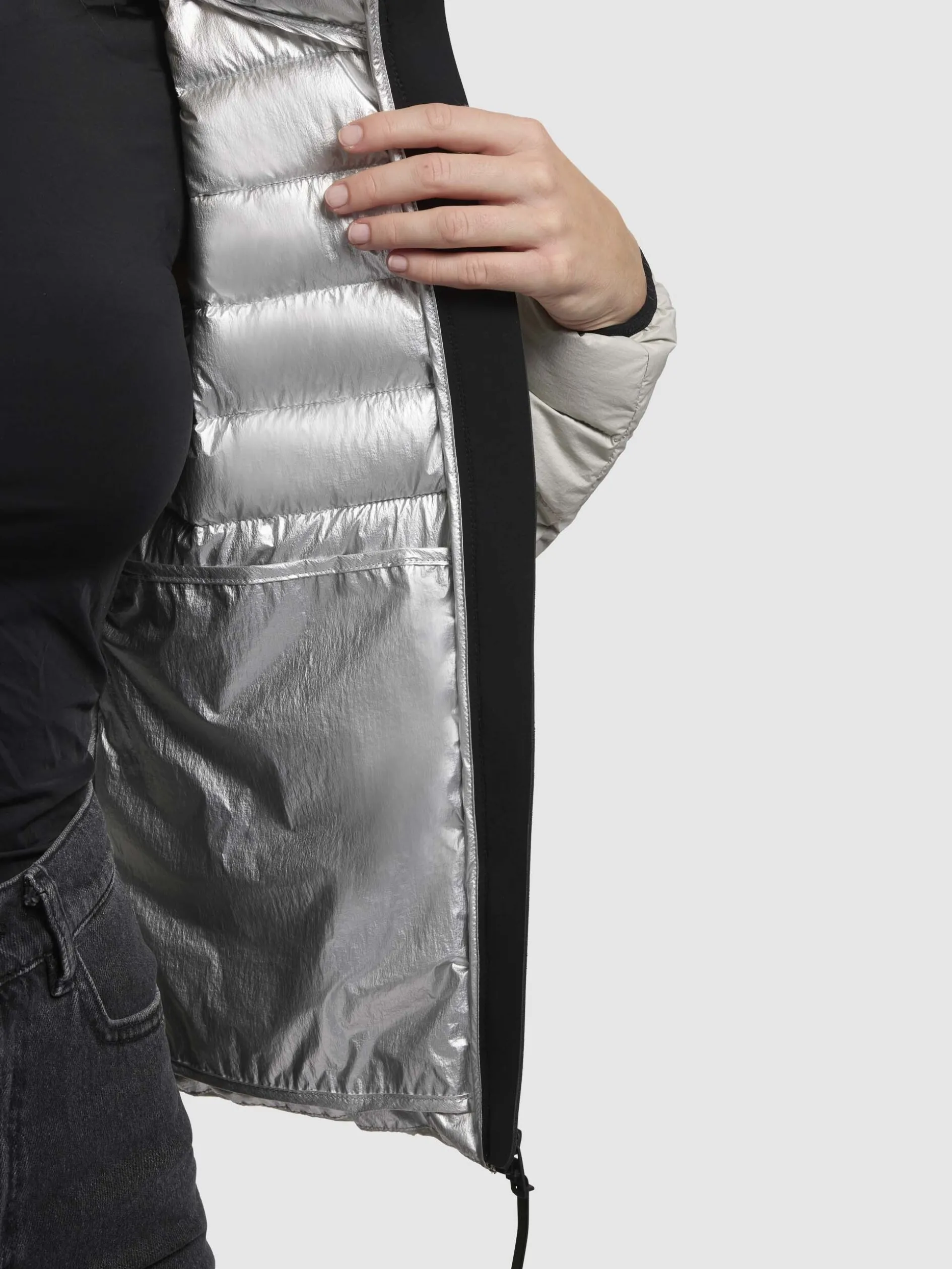 Jacke VRONI Hellgrau