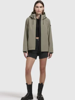 Jacke WOOM Graugrün