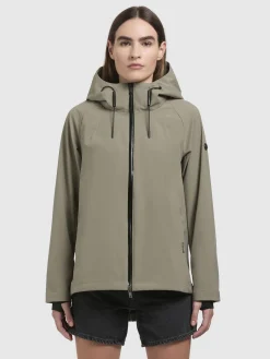 Jacke WOOM Graugrün