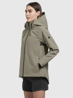 Jacke WOOM Graugrün
