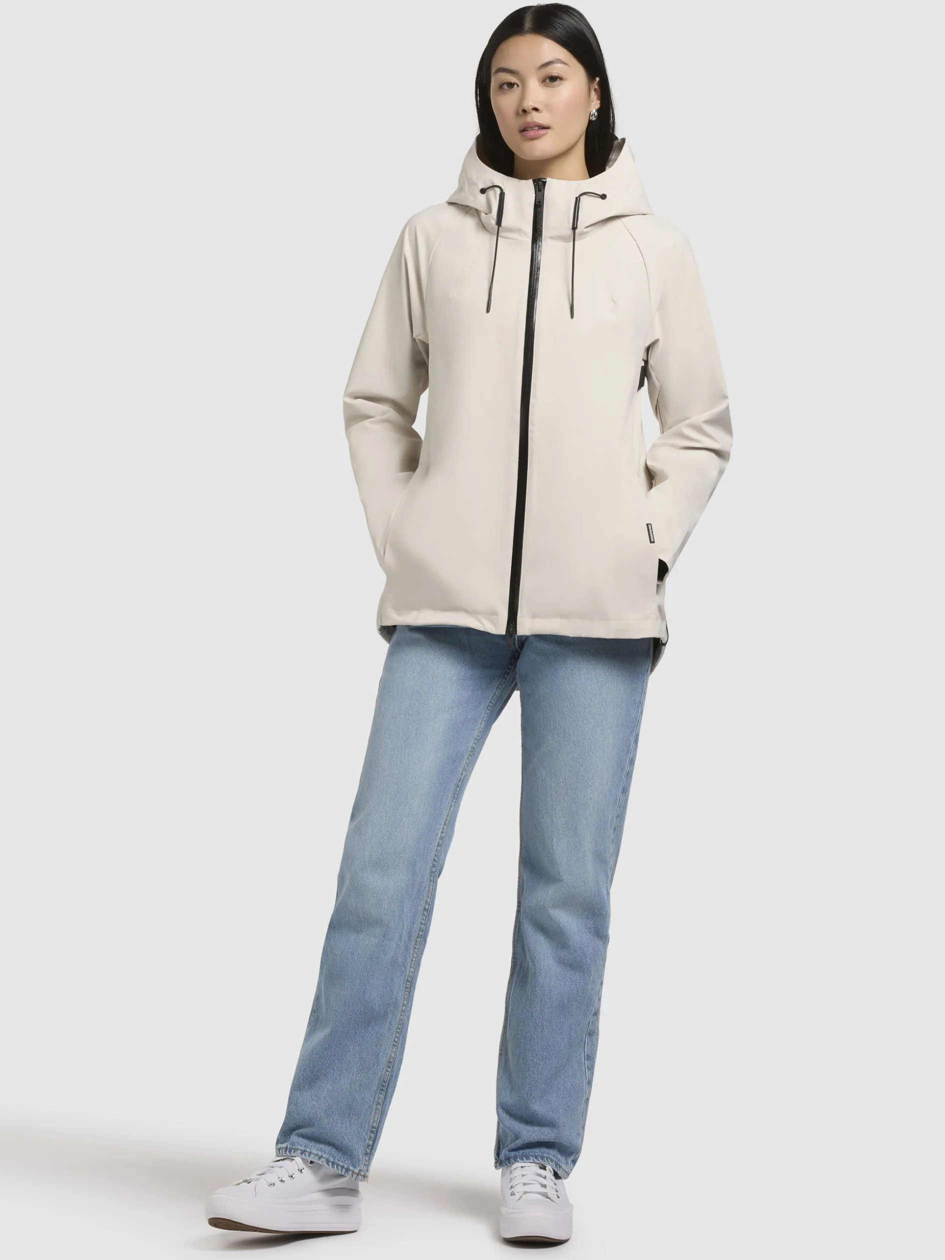 Jacke WOOM Naturweiß