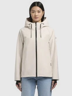 Jacke WOOM Naturweiß