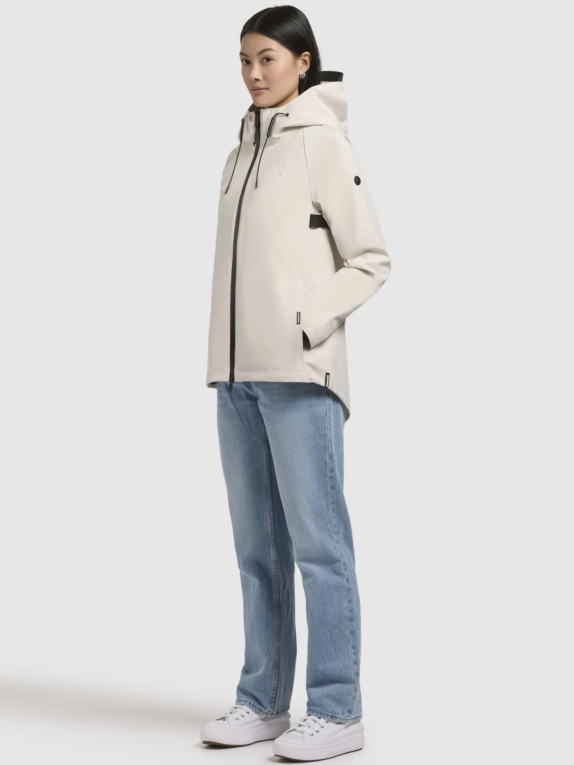 Jacke WOOM Naturweiß