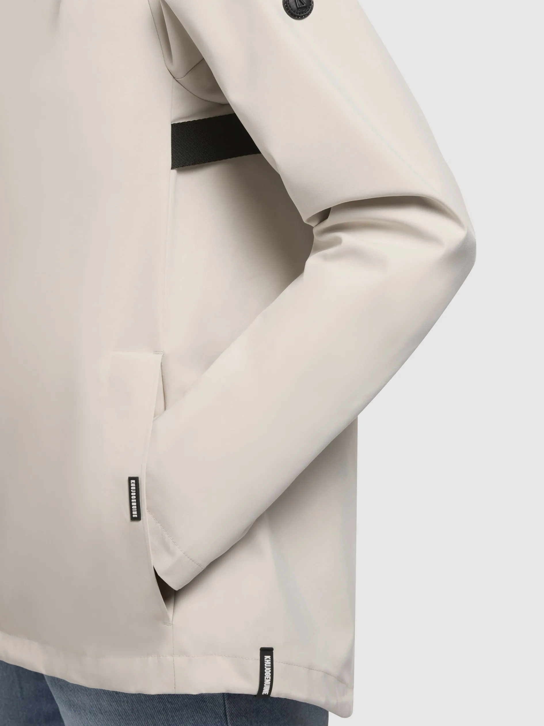 Jacke WOOM Naturweiß