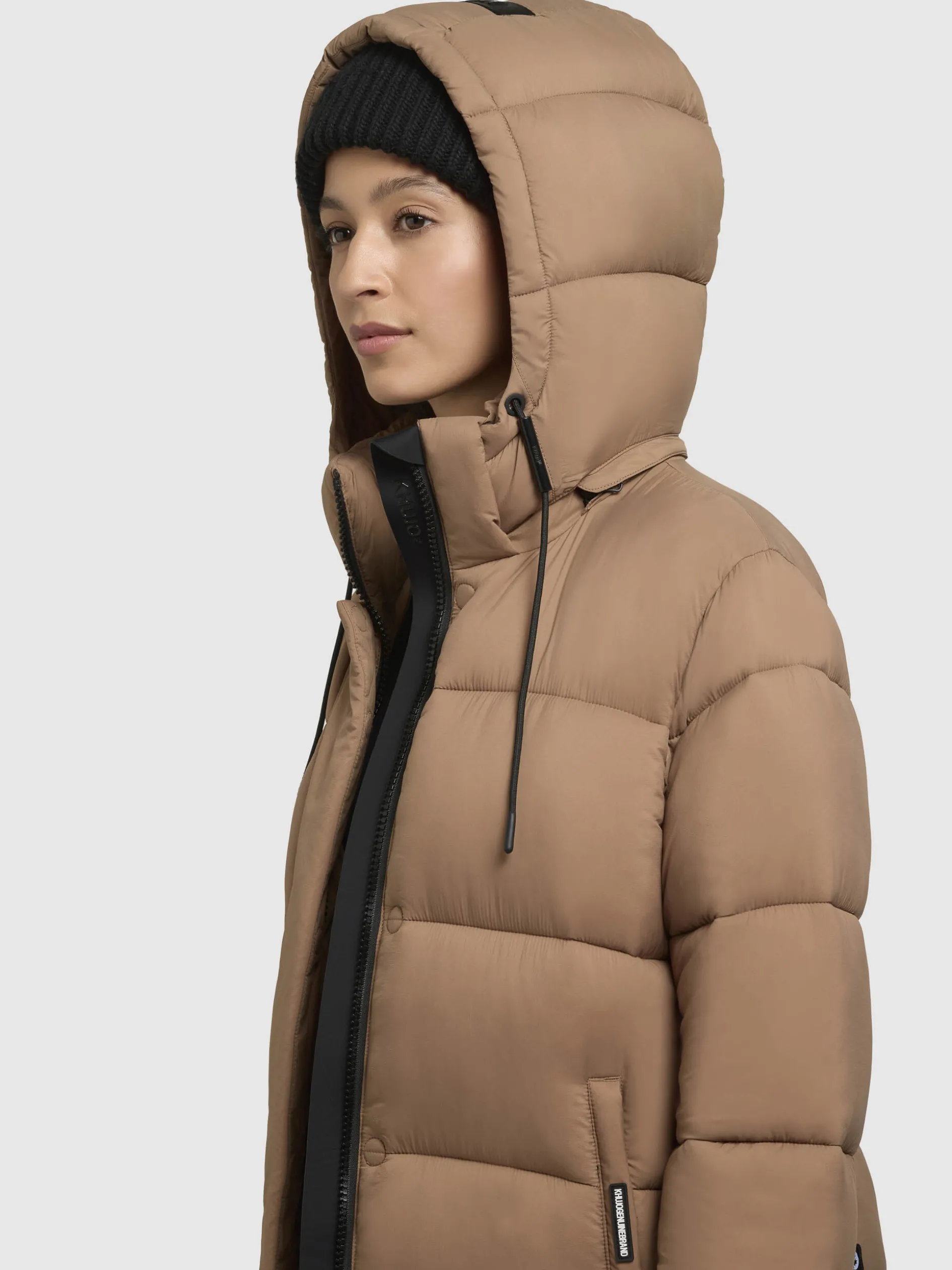 Jacke WORD3 MATT Hellbraun