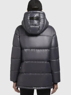 Jacke WORD3 SATIN Dunkelblau