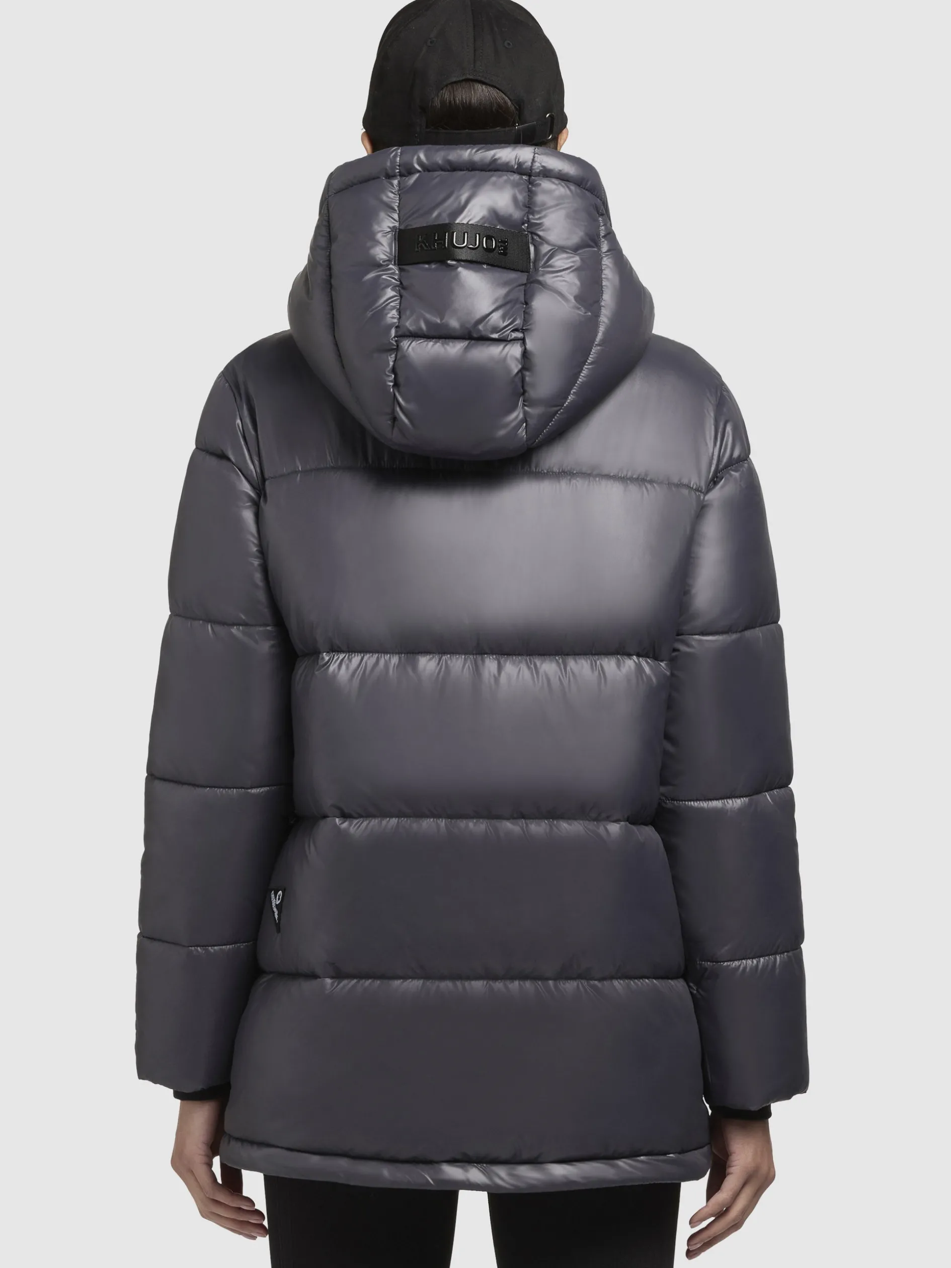 Jacke WORD3 SATIN Dunkelblau